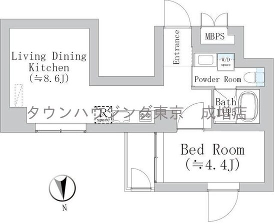 コートブリーズ板橋西台の物件間取画像